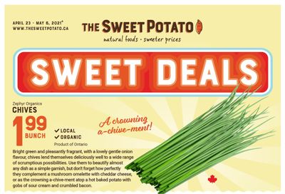 The Sweet Potato Flyer April 23 to May 6