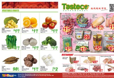 Tasteco Supermarket Flyer April 23 to 29