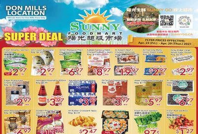 Sunny Foodmart (Don Mills) Flyer April 23 to 29