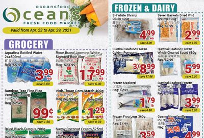 Oceans Fresh Food Market (Mississauga) Flyer April 23 to 29