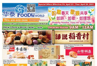 Foody World Flyer April 23 to 29