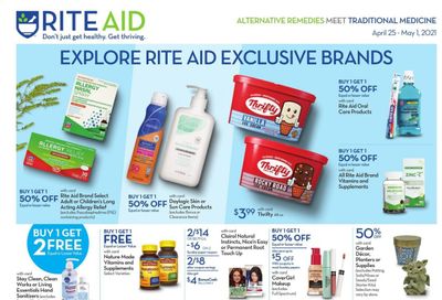 RITE AID Weekly Ad Flyer April 25 to May 1