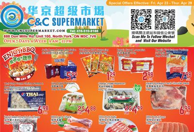 C&C Supermarket Flyer April 23 to 29