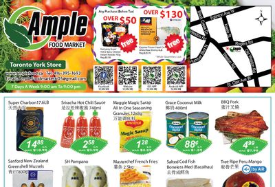 Ample Food Market (North York) Flyer April 23 to 29