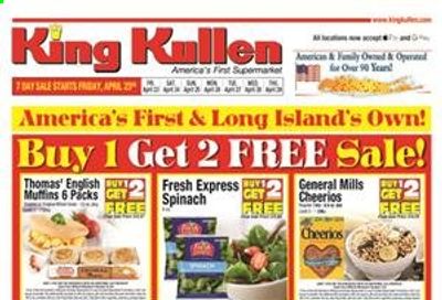 King Kullen Weekly Ad Flyer April 23 to April 29