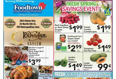 Foodtown (NJ, NY, PA) Weekly Ad Flyer April 23 to April 29