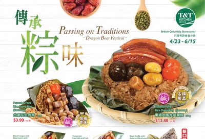 T&T Supermarket (BC) Passing on Traditions Flyer April 23 to June 15