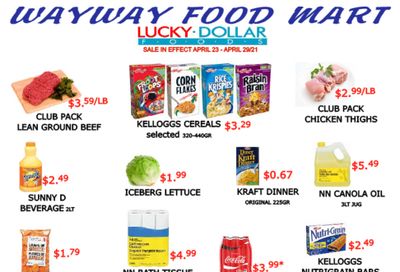 WayWay Food Mart Flyer April 23 to 29