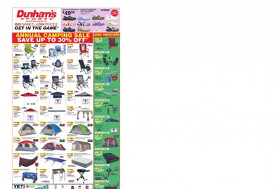 Dunham's Sports (MI, PA, WI) Weekly Ad Flyer April 24 to April 30