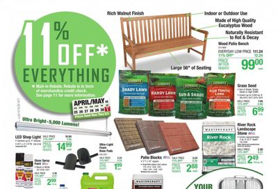 Menards Weekly Ad Flyer April 25 to May 1