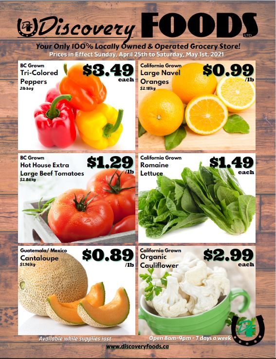 Discovery Foods Flyer April 25 to May 1