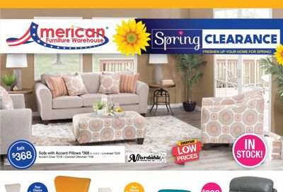 American Furniture Warehouse Weekly Ad Flyer April 25 to May 1