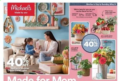 Michaels Weekly Ad Flyer April 25 to May 1