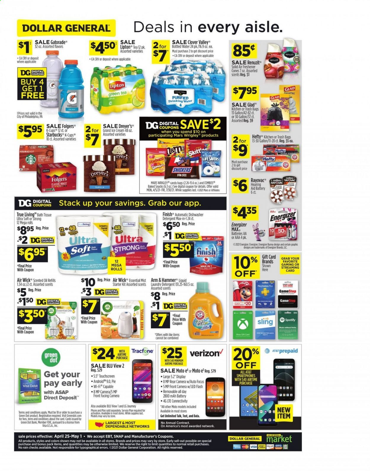 Dollar General (TX) Weekly Ad Flyer April 25 to May 1