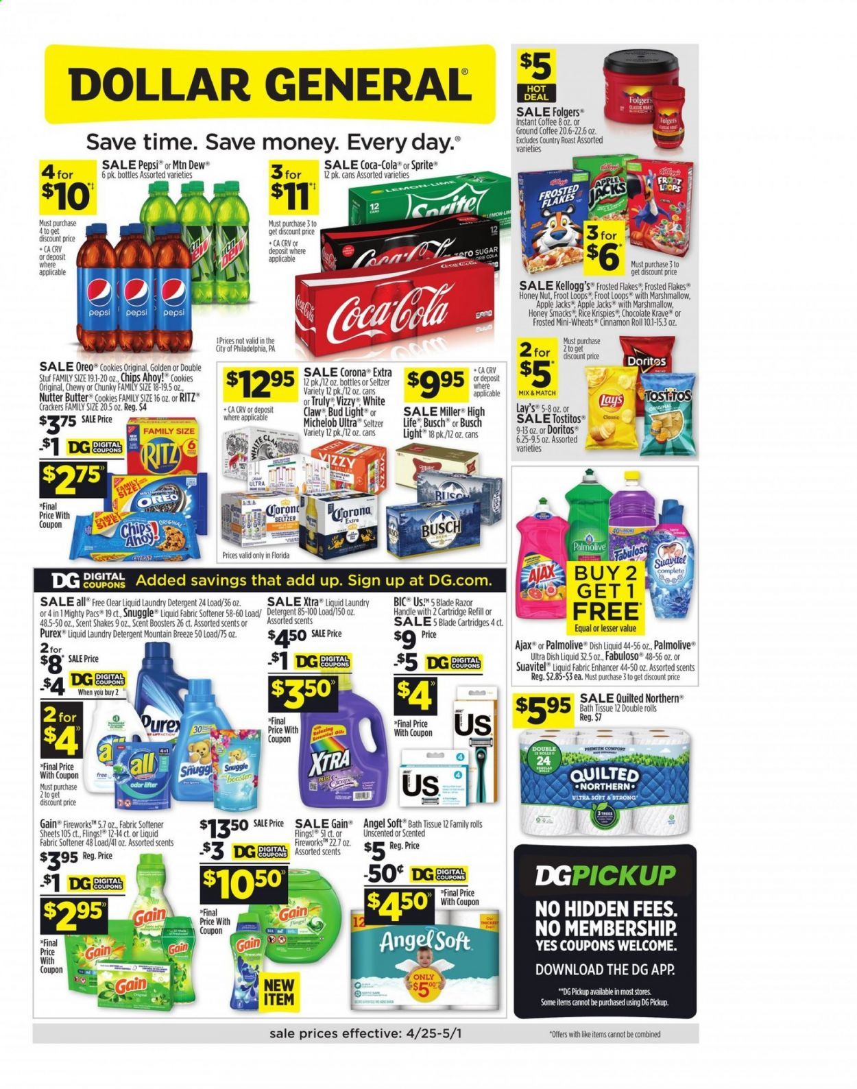 Dollar General (FL) Weekly Ad Flyer April 25 to May 1