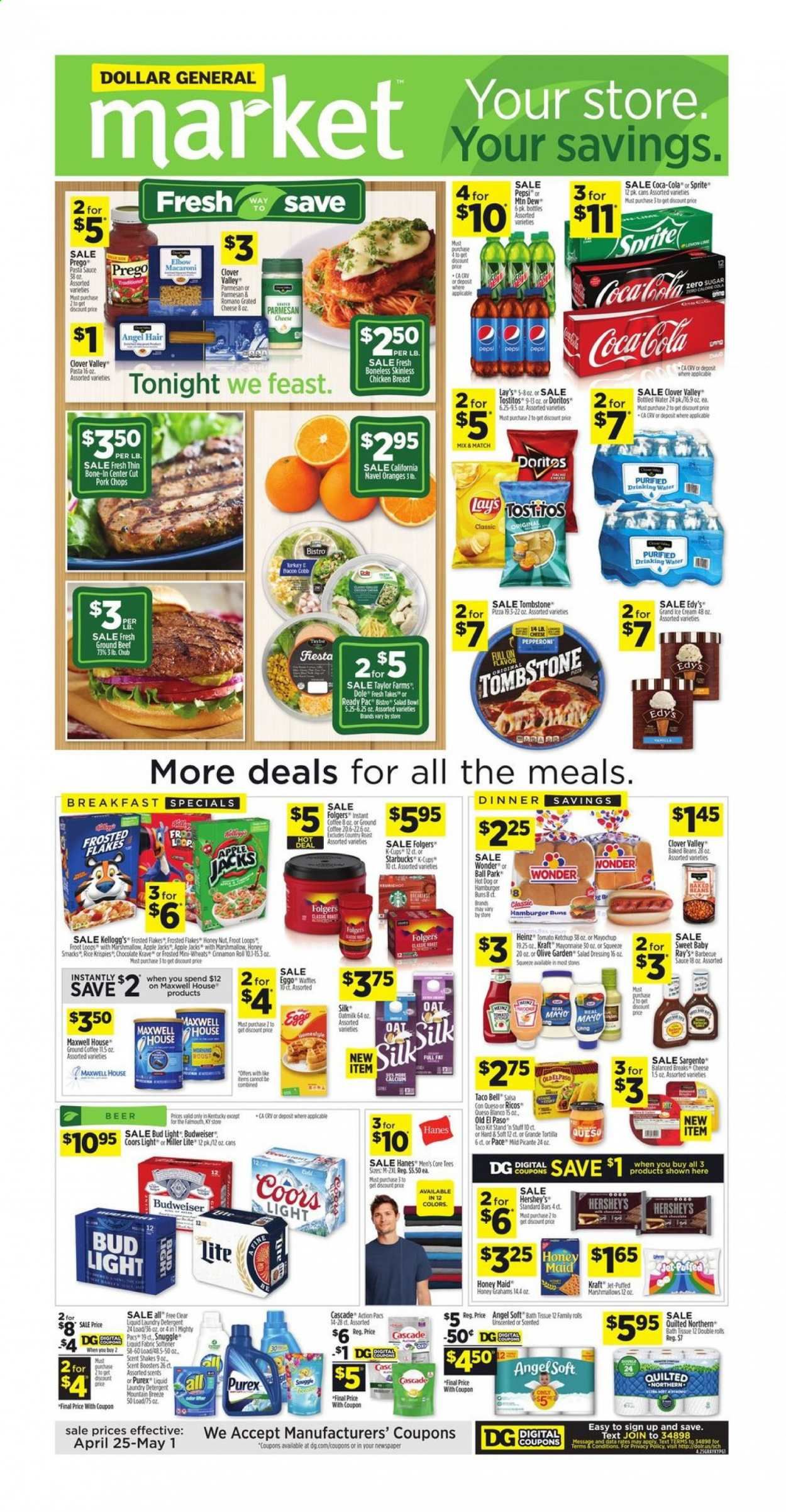 Dollar General (KY) Weekly Ad Flyer April 25 to May 1