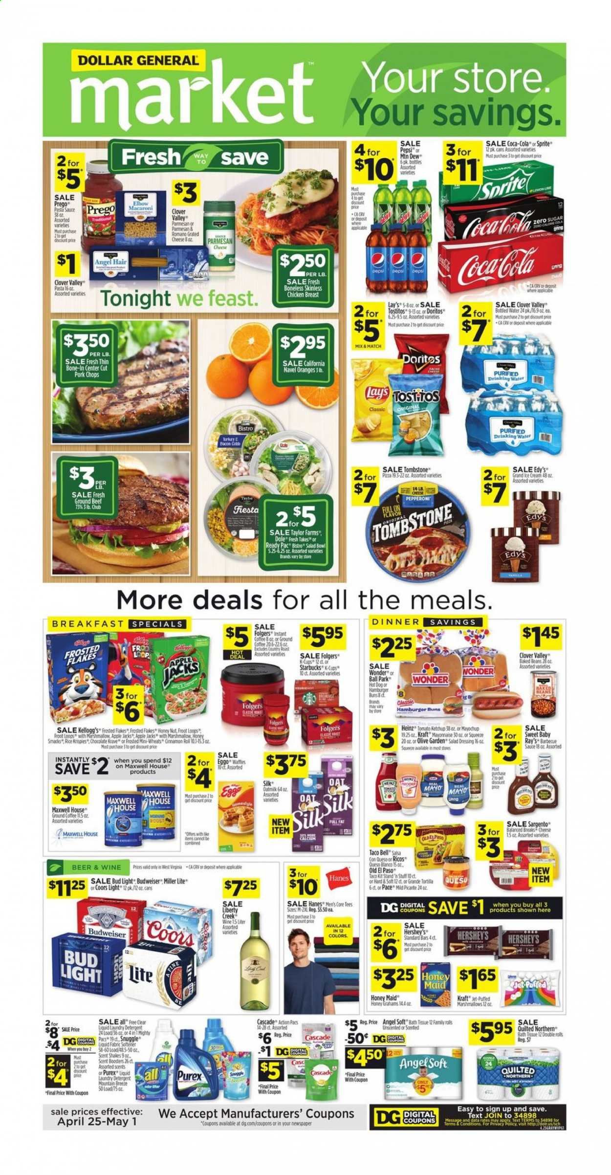 Dollar General (WV) Weekly Ad Flyer April 25 to May 1