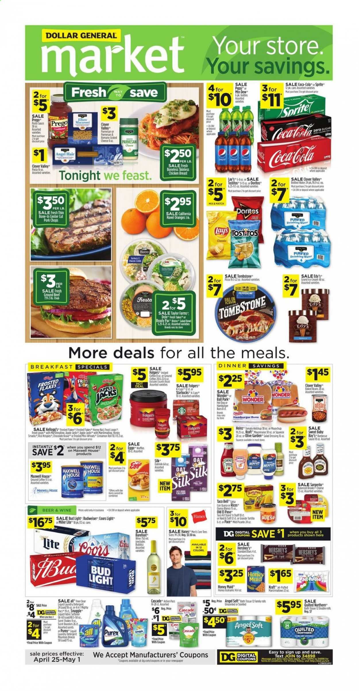 Dollar General (LA) Weekly Ad Flyer April 25 to May 1
