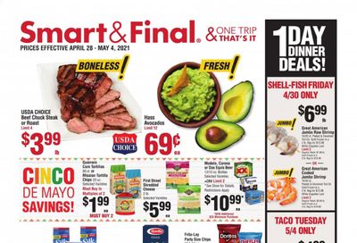 Smart & Final (AZ, CA, NV) Weekly Ad Flyer April 28 to May 4