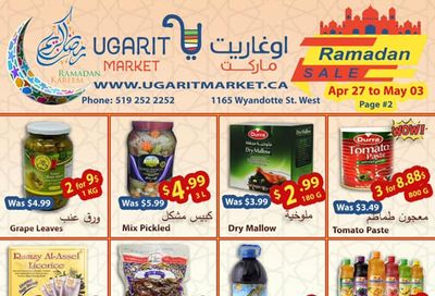 Ugarit Market Flyer April 27 to May 3