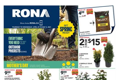 Rona (ON) Flyer April 29 to May 5