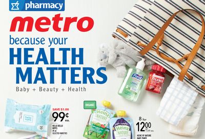 Metro (ON) Pharmacy Flyer April 29 to May 12