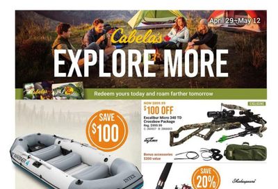 Cabela's Flyer April 29 to May 12