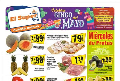 El Super (AZ, CA, NM, NV, TX) Weekly Ad Flyer April 28 to May 4