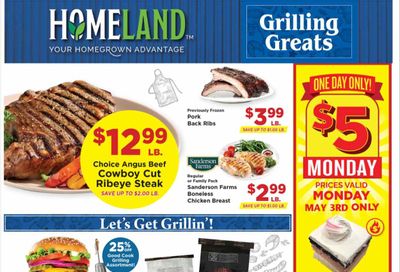 Homeland (OK, TX) Weekly Ad Flyer April 28 to May 4