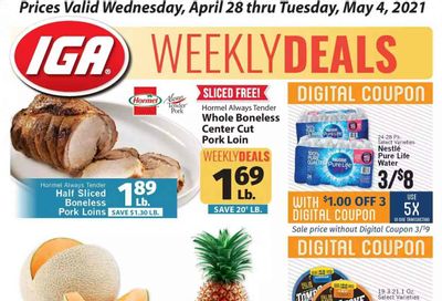 IGA Weekly Ad Flyer April 28 to May 4