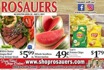Rosauers Weekly Ad Flyer April 28 to May 4
