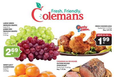Coleman's Flyer April 29 to May 5