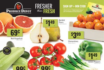 Produce Depot Flyer April 28 to May 4