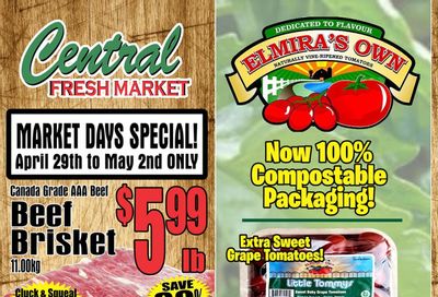 Central Fresh Market Flyer April 29 to May 6