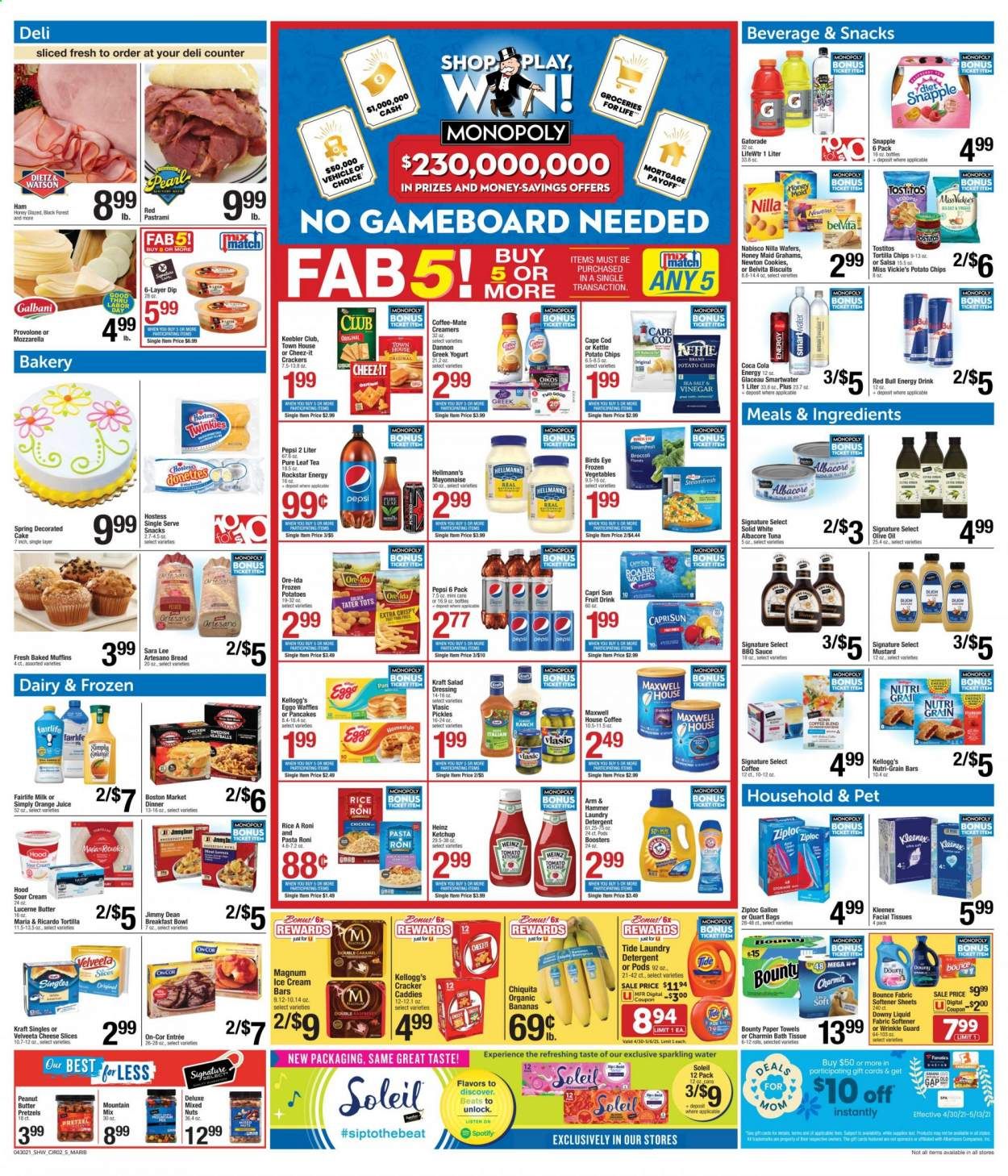 Shaw’s (MA, ME, NH, RI, VT) Weekly Ad Flyer April 30 to May 6