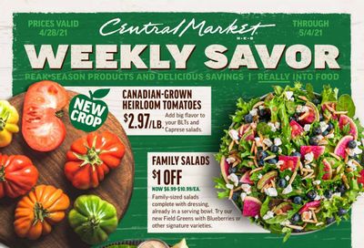 Central Market (TX) Weekly Ad Flyer April 28 to May 4