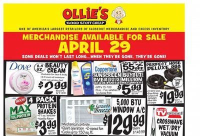 Ollie's Bargain Outlet Weekly Ad Flyer April 29 to May 5