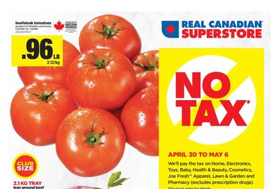 Real Canadian Superstore (West) Flyer April 30 to May 6