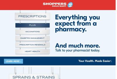 Shoppers Drug Mart (Atlantic) Flyer May 1 to 6