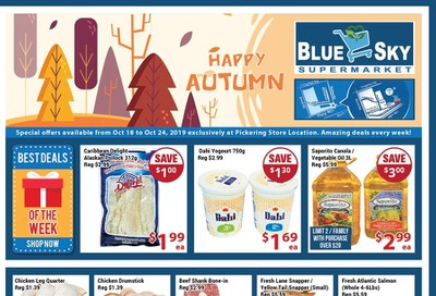 Blue Sky Supermarket (Pickering) Flyer October 18 to 24