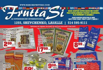 Frutta Si Flyer April 29 to May 5