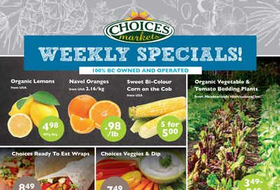 Choices Market Flyer April 29 to May 5