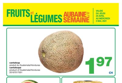 Wholesale Club (QC) Produce Deal of the Week Flyer April 29 to May 5