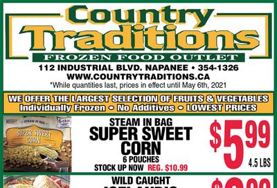 Country Traditions Flyer April 29 to May 6