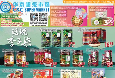 C&C Supermarket Flyer April 30 to May 6