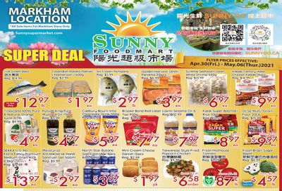 Sunny Foodmart (Markham) Flyer April 30 to May 6