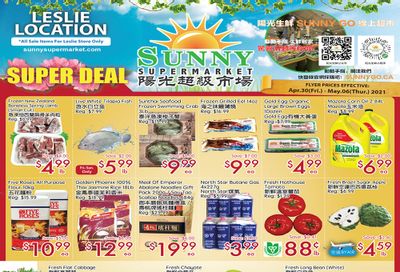 Sunny Supermarket (Leslie) Flyer April 30 to May 6