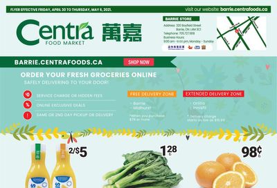 Centra Foods (Barrie) Flyer April 30 to May 6