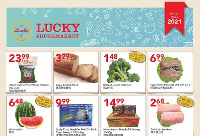 Lucky Supermarket (Edmonton) Flyer April 30 to May 6