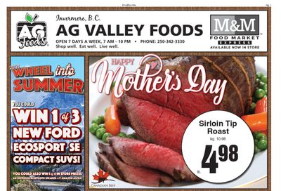 AG Foods Flyer April 30 to May 6